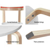 Keezi 3-Piece Kids Table & Chairs Activity Set