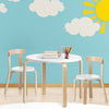 Keezi 3-Piece Kids Table & Chairs Activity Set