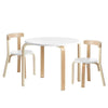 Keezi 3-Piece Kids Table & Chairs Activity Set