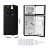 Devanti 122L Two Door Mini Fridge w/ Freezer – Black