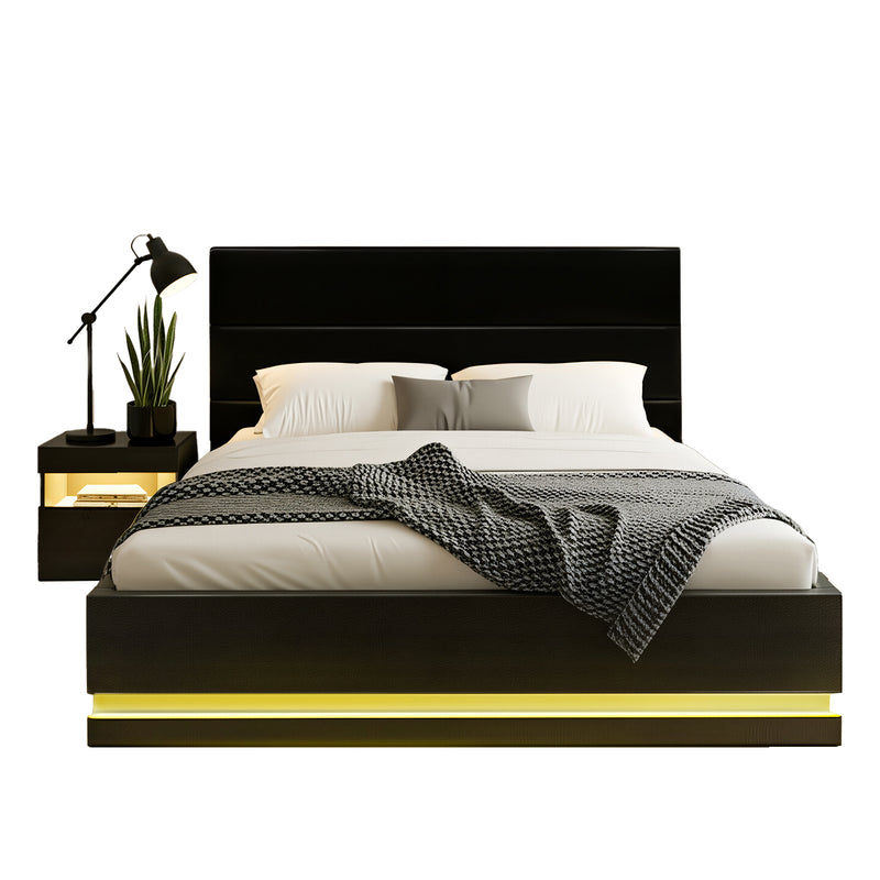 Double Bed Frame & Bedside Set