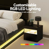 Double Bed Frame & Bedside Set
