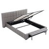 Artiss Double Gas Lift Storage Bed Frame with Bench