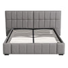 Artiss Double Gas Lift Storage Bed Frame with Bench