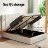 TETTE Queen Size Bed Frame – Beige