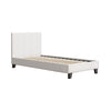 Artiss NEO Boucle Single Bed – White