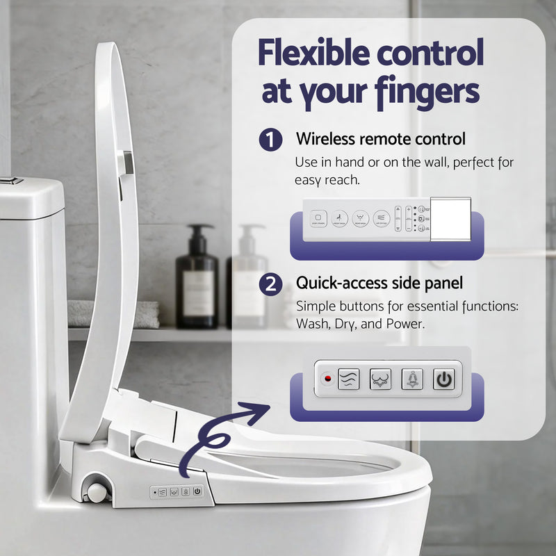 Cefito Electric Bidet Toilet Seat – Heated & Remote
