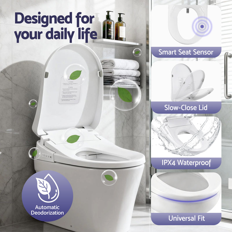 Cefito Electric Bidet Toilet Seat – Heated & Remote