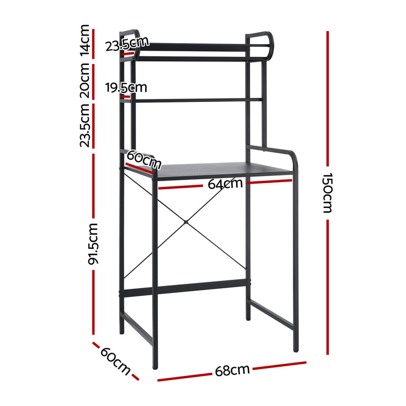 Artiss Over Toilet & Washer Storage Shelf – 3 Tier