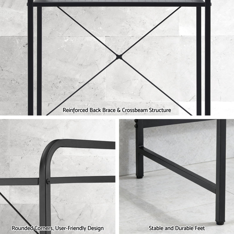 Artiss Over Toilet & Washer Storage Shelf – 3 Tier