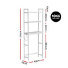 Artiss 3-Tier Over Toilet Bathroom Storage Rack – White