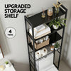 Artiss 4-Tier Over Toilet Bathroom Storage Rack – White