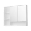 Cefito 100cm Bathroom Mirror Cabinet – Wall-Mounted, White