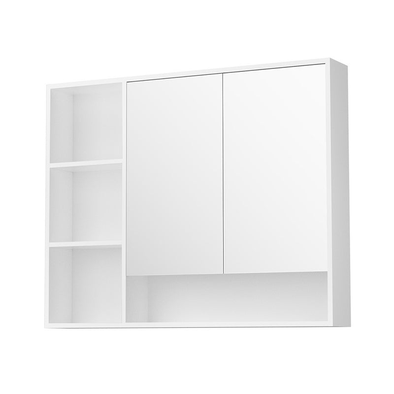 Cefito 100cm Bathroom Mirror Cabinet – Wall-Mounted, White