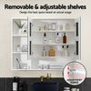 Cefito 100cm Bathroom Mirror Cabinet – Wall-Mounted, White