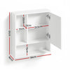 Cefito 560mm Wall-Mounted Bathroom Mirror Cabinet – White