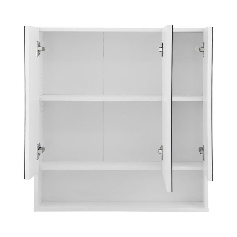 Cefito 700x750mm Wall-Hung Bathroom Mirror Cabinet – White
