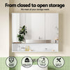 Cefito 900x750mm Wall-Hung Bathroom Mirror Cabinet – White