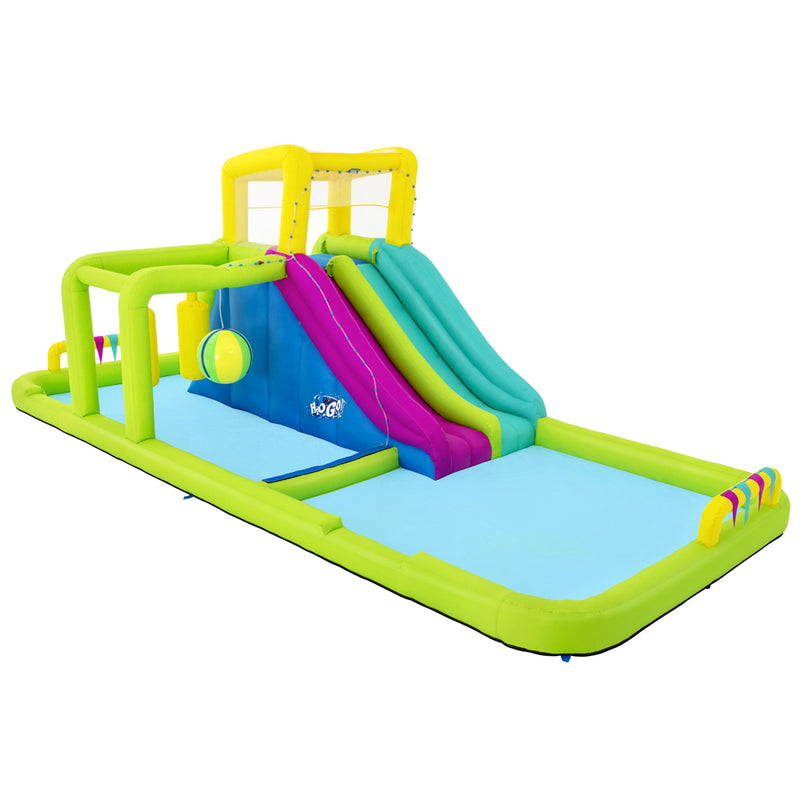 Bestway Giant Kids Inflatable Play Park – Water Slide with Pool