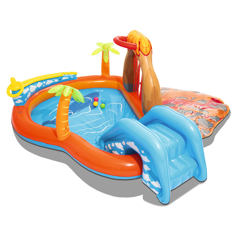 Bestway Kids Inflatable Pool - Lava Lagoon Play Centre