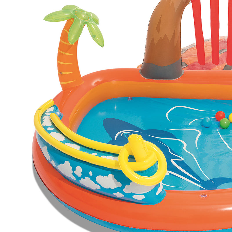 Bestway Kids Inflatable Pool - Lava Lagoon Play Centre