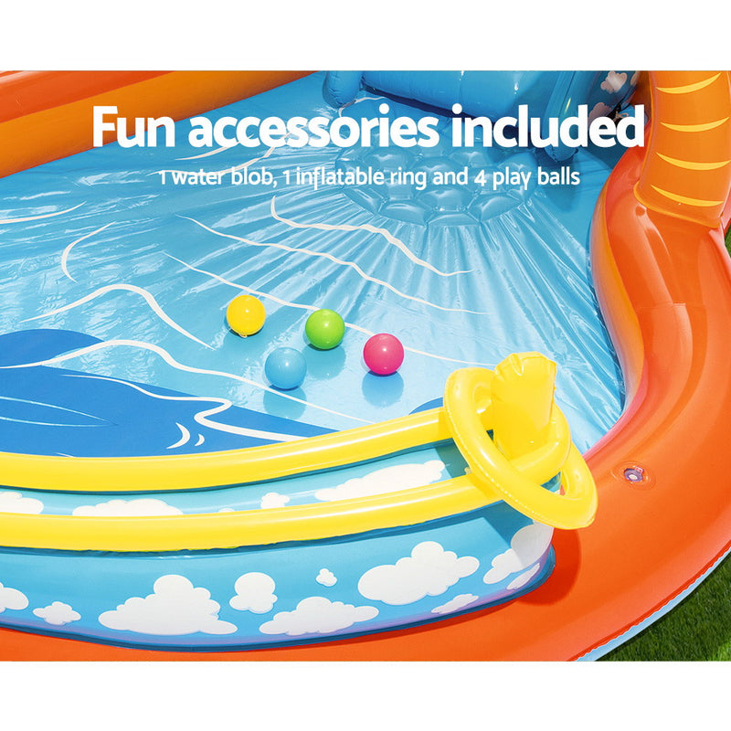 Bestway Kids Inflatable Pool - Lava Lagoon Play Centre