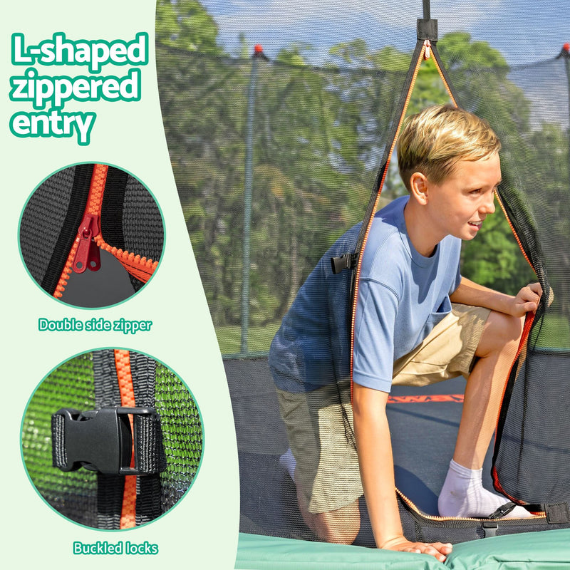 Bestway 14ft Trampoline with Safety Net Enclosure – 4.27m