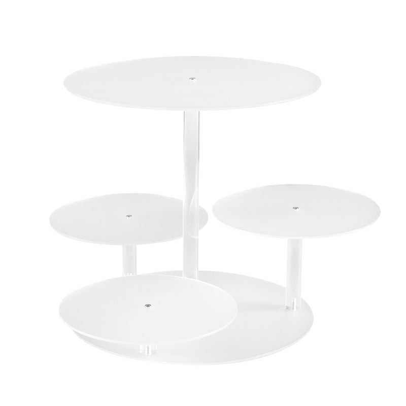 5-Tier Acrylic Cake Stand – Clear Wedding & Party Display