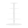 5-Star Chef 5-Tier Acrylic Cake Stand – Clear Wedding & Party Display