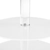5-Star Chef 5-Tier Acrylic Cake Stand – Clear Wedding & Party Display