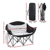 Camping Chair Double Folding Moon Chair