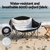 Camping Chair Double Folding Moon Chair