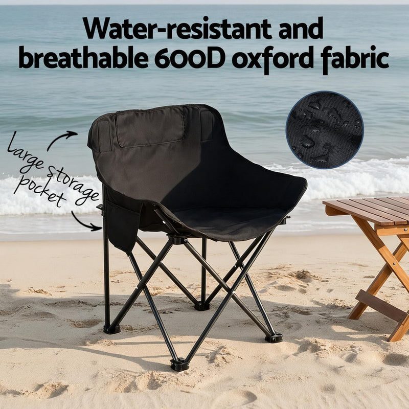 Folding Camping Moon Chair