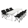 Weisshorn Outdoor Folding Picnic Table & Chairs – 7pc