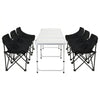 Weisshorn Outdoor Folding Picnic Table & Chairs – 7pc