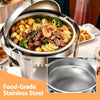 5-Star Chef 9L Round Chafing Dish Buffet Food Warmer