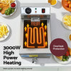 3000W Electric Deep Fryer – 10L Stainless Steel w/ Basket & Lid