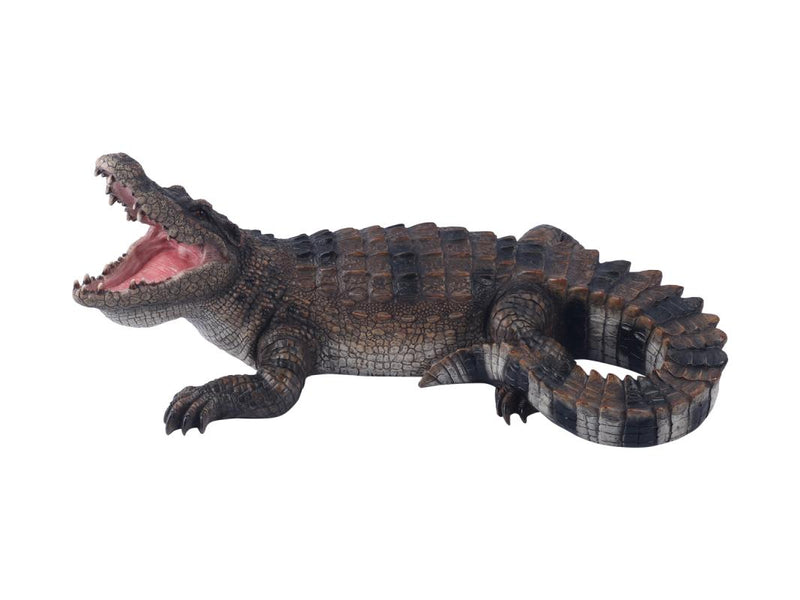 52cm Stalking Crocodile with Mouth Open