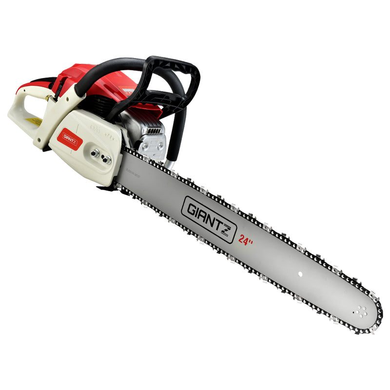 Giantz Petrol Chainsaw 65CC 24"