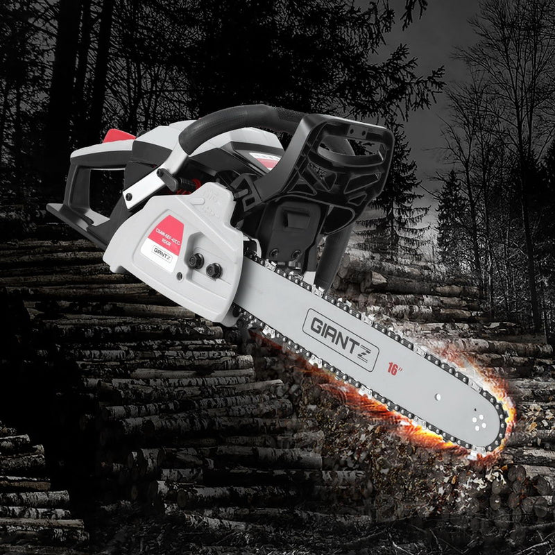 Giantz 42CC Petrol Chainsaw – 16" Pruning/Cutting