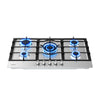 Devanti 90cm 5 Burner Gas Cooktop – Stainless Steel LPG/NG