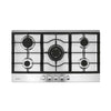 Devanti 90cm 5 Burner Gas Cooktop – Stainless Steel LPG/NG