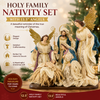 PRE-ORDER | 34cm Holy Family Nativity Set with Angels