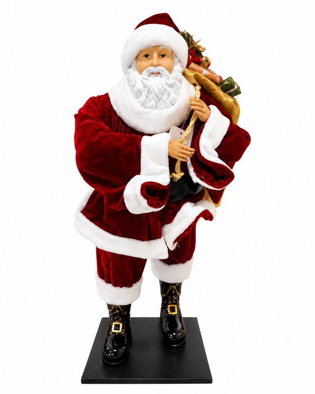 Standing Santa Claus Ornament – 49cm