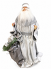 Grey & White Standing Santa – 55cm