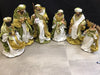 39cm Handmade Nativity Set