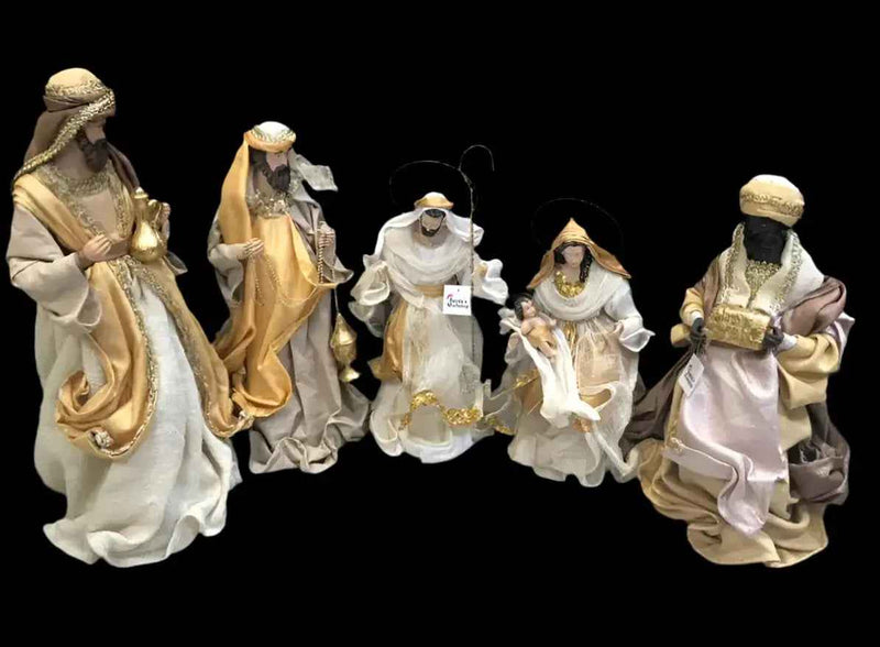 40–55cm Christmas Nativity Scene with Manger
