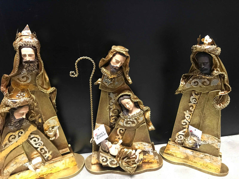 Handmade Christmas Nativity Set – 40cm