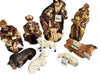 32cm Christmas Nativity Set with Manger & Barn Animals