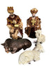 32cm Christmas Nativity Set with Manger & Barn Animals